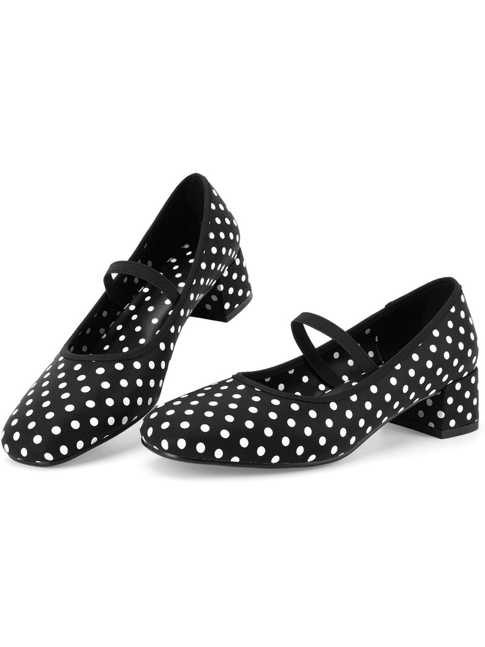 Women's low block-heel shoes